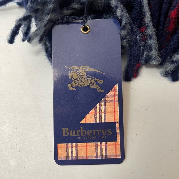 ❤️New with Tag Unused Burberrys of London Scarf Lambswool 💕❤️ - Picture 2 of 7